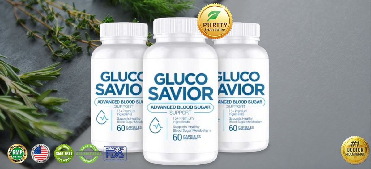 Gluco Savior Ingredients Label